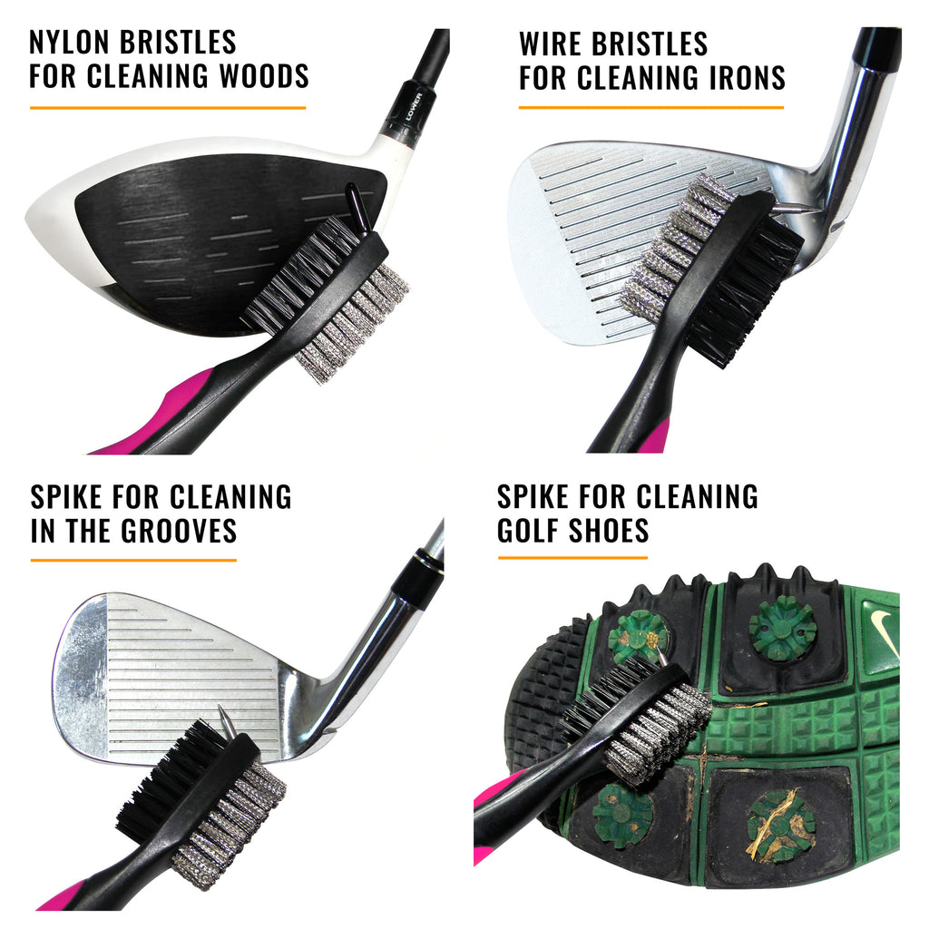 Golf Club Brush Pink