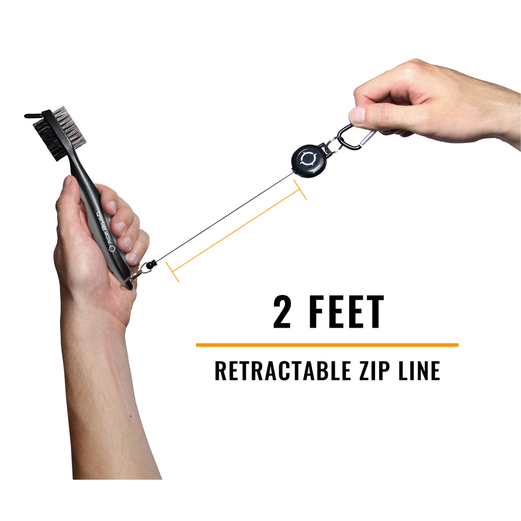 Golf Club Brush Gray