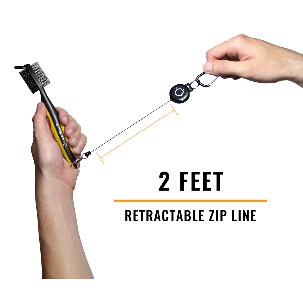 Golf Club Brush Yellow