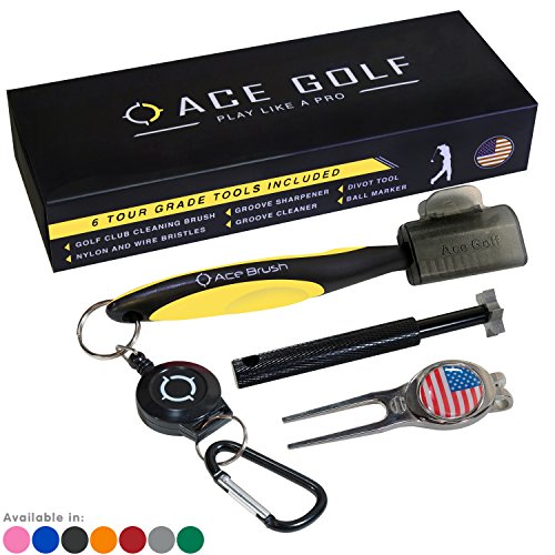 Deluxe Golf Gift Set Yellow