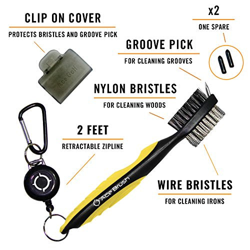 Deluxe Golf Gift Set Yellow