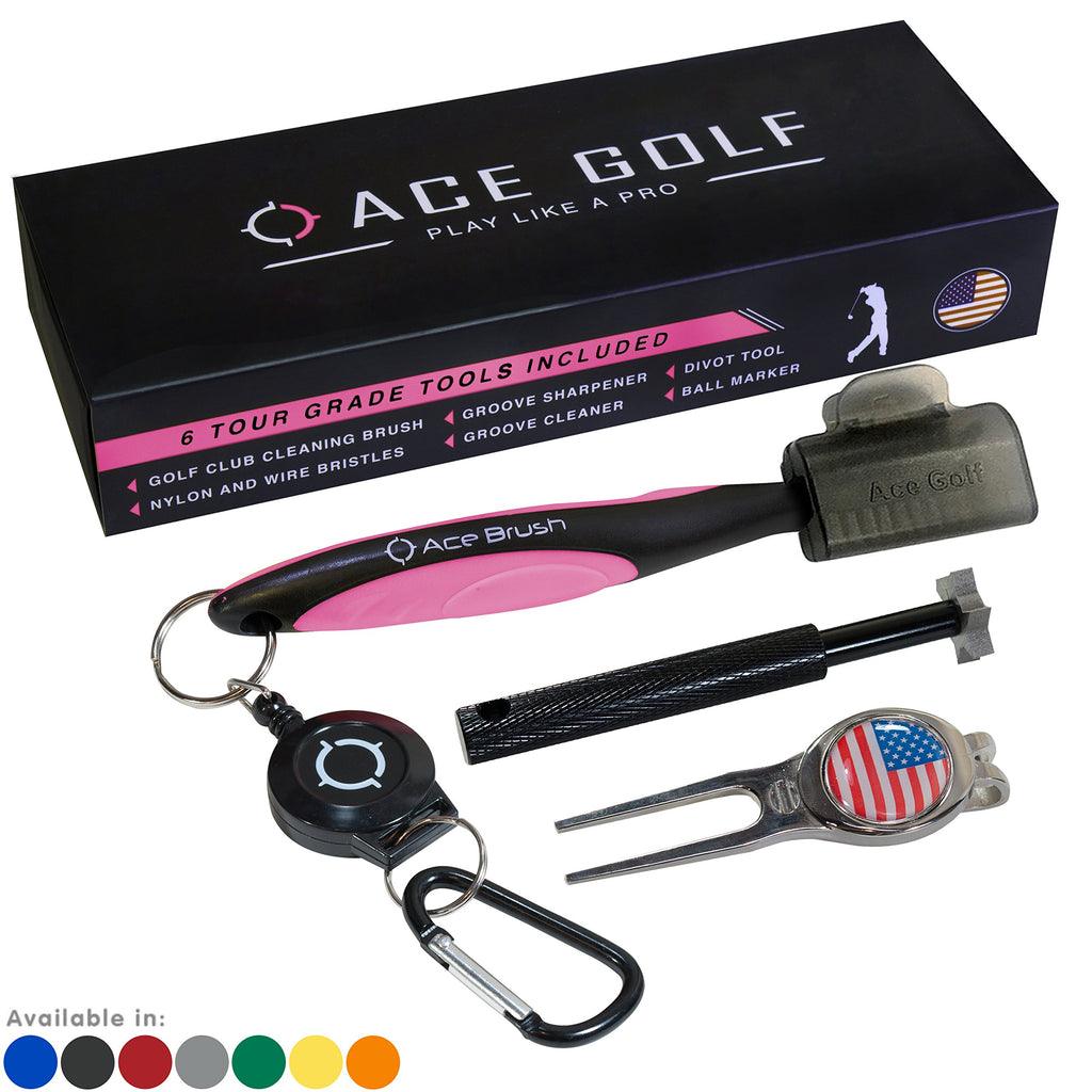 Deluxe Golf Gift Set Pink