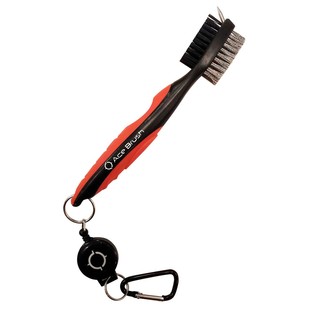 Golf Club Brush Red